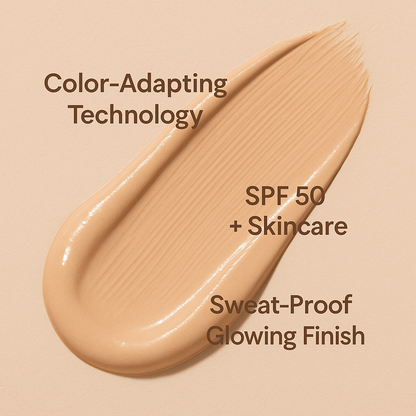 TrueGlow Biomimic Color-Changing Foundation